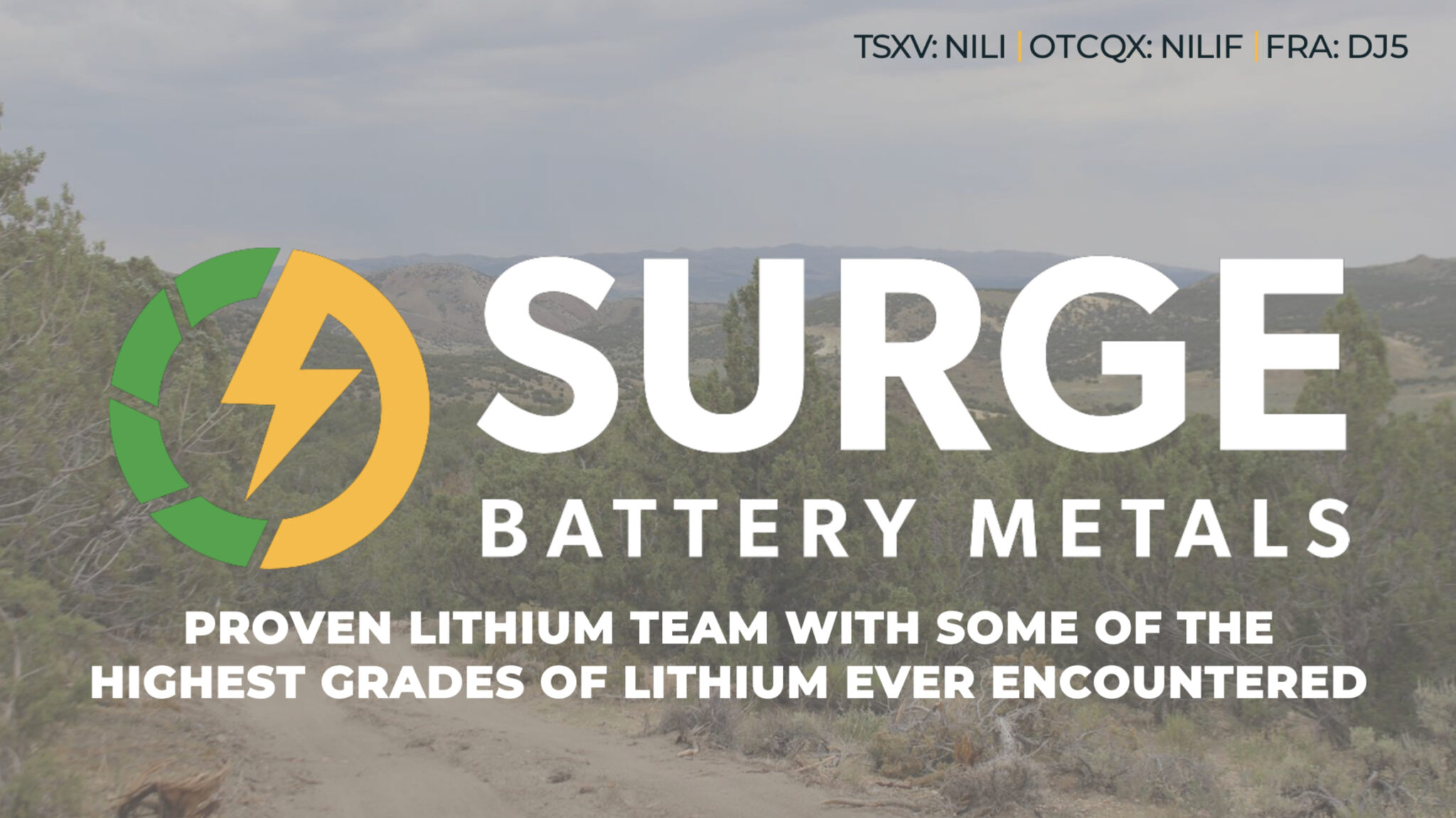 Surge Battery Metals Stock